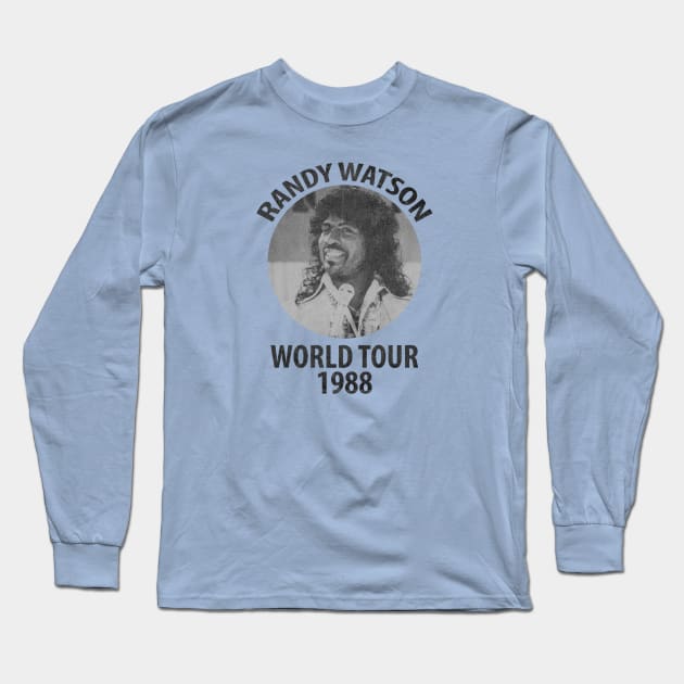 RANDY WATSON TOUR Long Sleeve T-Shirt by unguselimut6